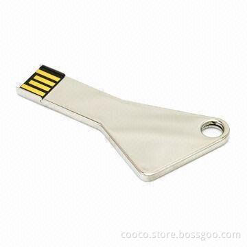 Key-shaped USB Memory Sticks, Support Hot Plug-and-play, USB2.0/3.0, 5 Years Warranty